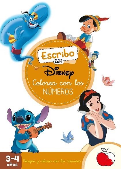 Aprendo con Disney. Colorea con los números (Disney. Primeros aprendizajes) | 9788419487230 | Disney | Librería Castillón - Comprar libros online Aragón, Barbastro