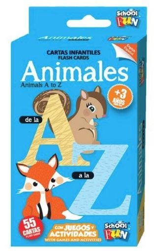 ANIMALES DE LA A A LA Z - CARTAS INFANTILES | 7798149471364 | Librería Castillón - Comprar libros online Aragón, Barbastro