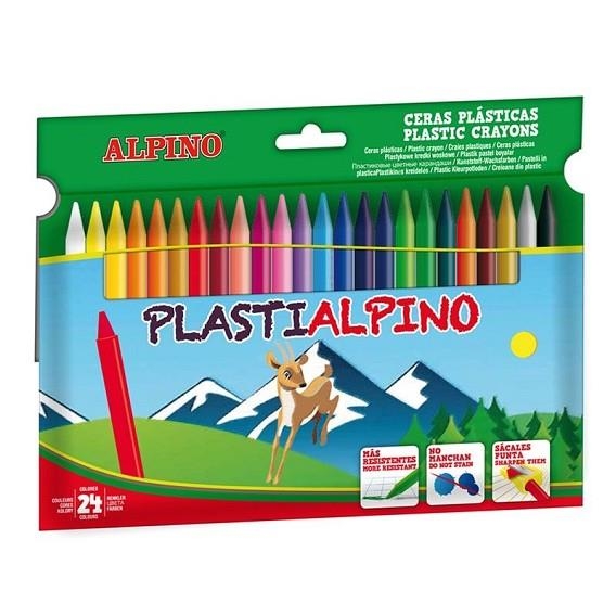 PLASTIALPINO 24 COLORES | 8413240578468 | Librería Castillón - Comprar libros online Aragón, Barbastro