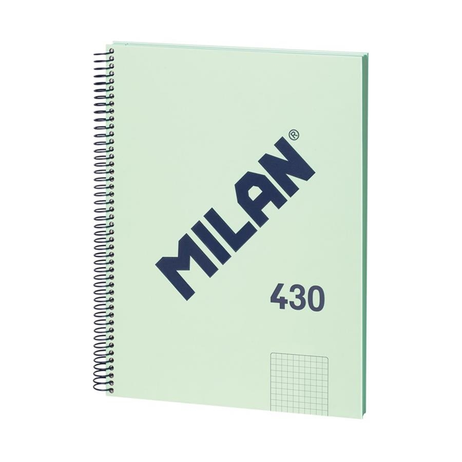 CUADERNO MILAN SERIE 1918 ESPIRAL A5 80H CUADRICULA VERDE | 8411574107514 | Librería Castillón - Comprar libros online Aragón, Barbastro