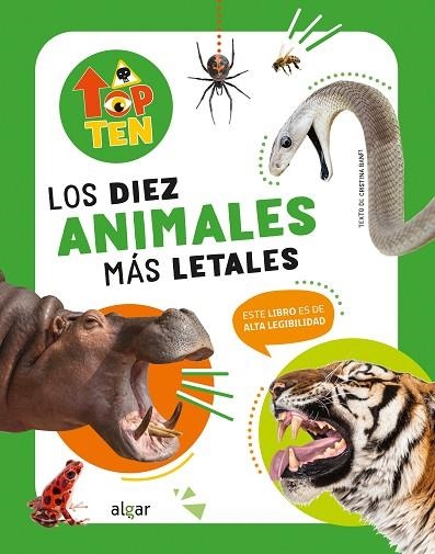 Top Ten Los diez animales más letales | 9788491426851 | Cristina Banfi | Librería Castillón - Comprar libros online Aragón, Barbastro