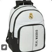 MOCHILA DOBLE ADAPT.CARRO REAL MADRID 1ª EQUIP. 24/25 | 8412688568284 | Librería Castillón - Comprar libros online Aragón, Barbastro