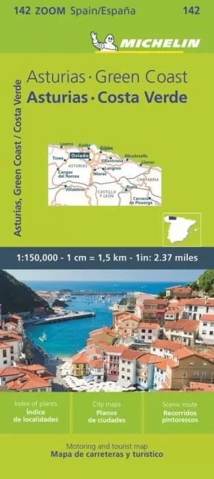 MAPA ZOOM ESPAÑA (ASTURIAS - COSTA VERDE) | 9782067258860 | VV.AA. | Librería Castillón - Comprar libros online Aragón, Barbastro