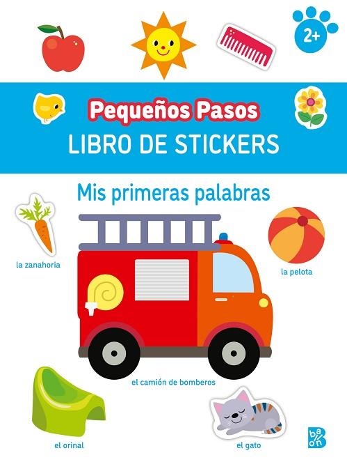 PEQUEÑOS PASOS LIBRO DE STICKERS-PRIMERAS PALABRAS | 9789403238371 | BALLON | Librería Castillón - Comprar libros online Aragón, Barbastro