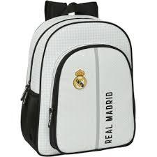 MOCHILA JUNIOR ADAPTABLE A CARRO REAL MADRID 1ª EQUIPACIÓN 24/25 | 8412688568253 | Librería Castillón - Comprar libros online Aragón, Barbastro