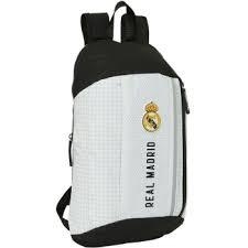 MINI MOCHILA CREMALLERA VERTICAL REAL MADRID 1ª EQUIPACIÓN 24/25 | 8412688568291 | Librería Castillón - Comprar libros online Aragón, Barbastro