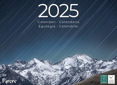 CALENDARIO PYRENE 2025 - ALPINA PIRINEOS | 9788470111143 | FRANCESC MUNTADA - SINCRONIA AUDIOVISUALS | Librería Castillón - Comprar libros online Aragón, Barbastro