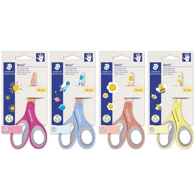 TIJERA STAEDTLER NORIS CLUB 14CM ESCOLAR COLORES PASTEL | 4007817139783 | Librería Castillón - Comprar libros online Aragón, Barbastro