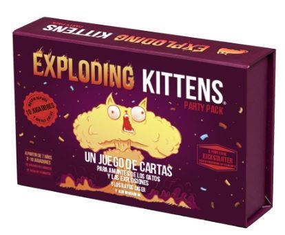 JUEGO DE CARTAS EXPLODING KITTENS PARTY PACK | 810083040738 | Librería Castillón - Comprar libros online Aragón, Barbastro