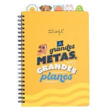 LIBRETA A4 ESPIRALGRANCDES METAS GRANDES PLANES - MR WONDERFUL | 8445641046321 | Librería Castillón - Comprar libros online Aragón, Barbastro