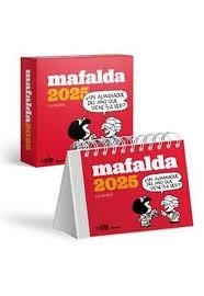 CALENDARIO 2025 MAFALDA ESCRITORIO ROJO | 9786316544377 | Librería Castillón - Comprar libros online Aragón, Barbastro