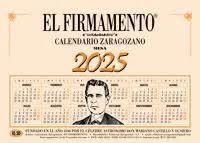 CALENDARIO 2025 SOBREMESA EL FIRMAMENTO- CALENDARO ZARAGOZANO | 9788412572162 | Librería Castillón - Comprar libros online Aragón, Barbastro