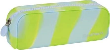 ESTUCHE PORTATODO COOLPACK SILICONA ZEBRA AZUL CLARO Y VERDE | 5903686334313 | Librería Castillón - Comprar libros online Aragón, Barbastro