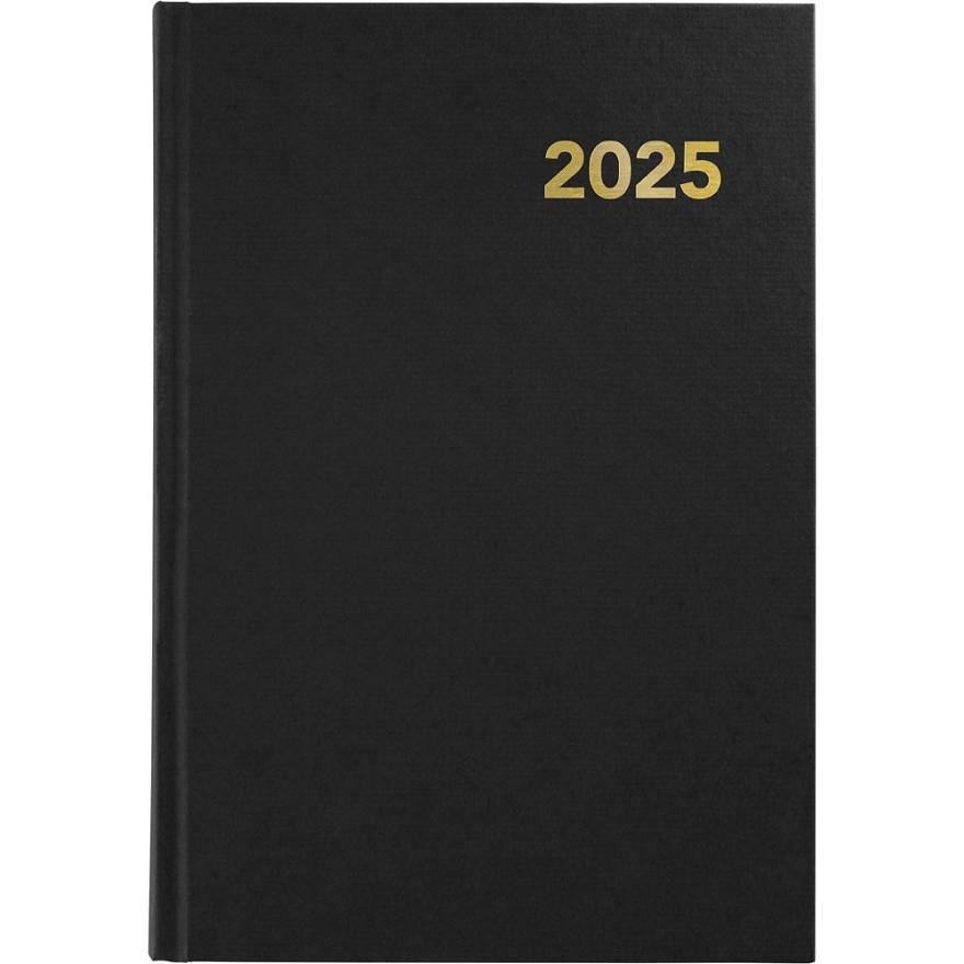 AGENDA 2025 BRETAÑA 145X210 MM DÍA PÁGINA VINILO TAPA DURA CUATRILINGUE NEGRO FSC GRAFOPLÁS | 8413623173822 | Librería Castillón - Comprar libros online Aragón, Barbastro