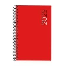 AGENDA MIQUELRIUS 2025 ACTIVA 117x182 mm CITY 1 DIA PAGINA ROJA | 8422593382547 | Librería Castillón - Comprar libros online Aragón, Barbastro