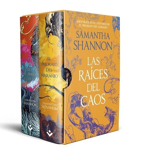 Las raíces del caos (estuche con: El día que se abrió el cielo | El priorato del | 9788419498601 | Samantha Shannon | Librería Castillón - Comprar libros online Aragón, Barbastro