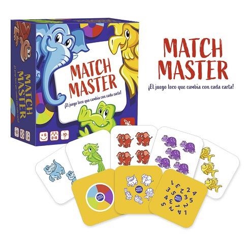 MATCH MASTER JUEGO DE CARTAS | 8436598034622 | Librería Castillón - Comprar libros online Aragón, Barbastro