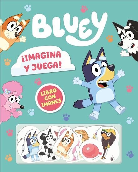 Bluey. Libro juguete - ¡Imagina y juega! Libro con imanes | 9788448869113 | Bluey | Librería Castillón - Comprar libros online Aragón, Barbastro