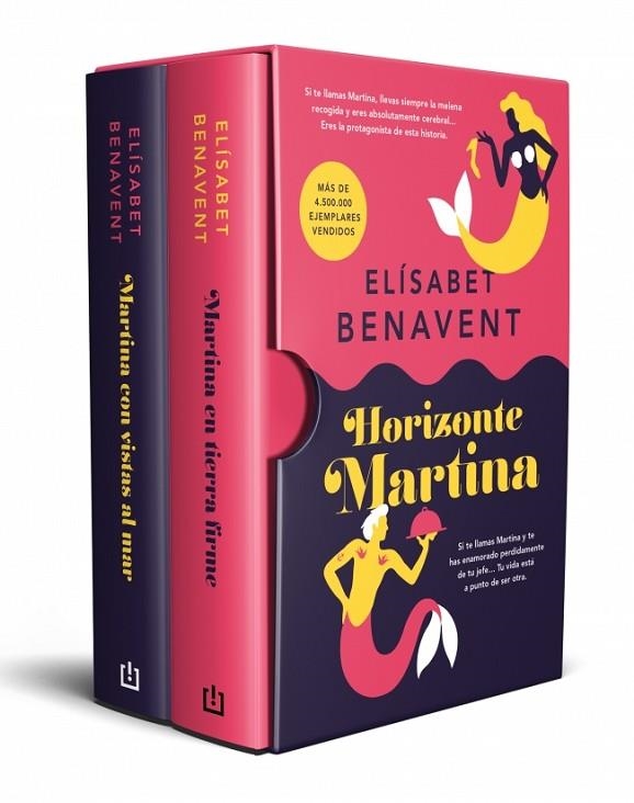 Horizonte Martina (edición estuche con: Martina con vistas al mar | Martina en t | 9788466377058 | Benavent, Elísabet | Librería Castillón - Comprar libros online Aragón, Barbastro