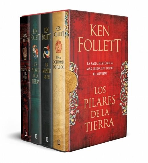 Estuche saga Los pilares de la tierra | 9788466372732 | Follett, Ken | Librería Castillón - Comprar libros online Aragón, Barbastro