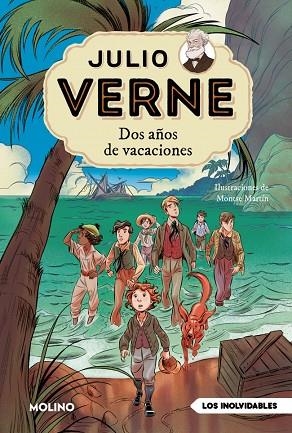 Julio Verne - Dos años de vacaciones (edición actualizada, ilustrada y adaptada) | 9788427246065 | Verne, Julio | Librería Castillón - Comprar libros online Aragón, Barbastro