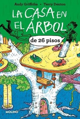 La casa en el árbol de 26 pisos (La casa en el árbol 2) | 9788427248731 | Griffiths, Andy | Librería Castillón - Comprar libros online Aragón, Barbastro