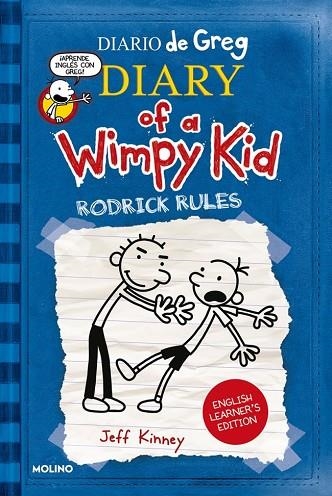 Diario de Greg [English Learner's Edition] 2 - Rodrick rules | 9788427223547 | Kinney, Jeff | Librería Castillón - Comprar libros online Aragón, Barbastro