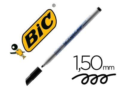 ROTULADOR BIC VELLEDA PIZARRA BLANCA NEGRO 1MM | 3086123154506 | Librería Castillón - Comprar libros online Aragón, Barbastro