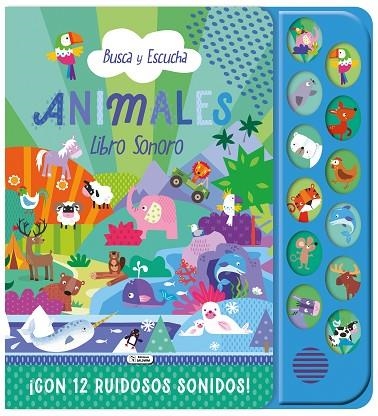 BUSCA Y ESCUCHA - ANIMALES | 9788491962526 | Librería Castillón - Comprar libros online Aragón, Barbastro