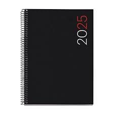 AGENDA MIQUELRIUS 2025 ESPIRAL PRO PP CITY NEGRO  A4  SEMANA VISTA | 8422593250587 | Librería Castillón - Comprar libros online Aragón, Barbastro