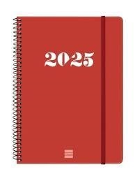 AGENDA 2025 MY E10 SEMANA VISTA HORIZONTAL ROJA 743503025 | 8422952387503 | VICTOR J HERNANDEZ | Librería Castillón - Comprar libros online Aragón, Barbastro