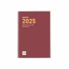 AGENDA 2025 COCTEL PL3 SEMANA VISTA HORIZONTAL BURDEOS 331016525 | 8422952390312 | VICTOR J HERNANDEZ | Librería Castillón - Comprar libros online Aragón, Barbastro