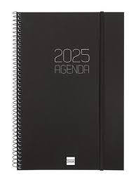 AGENDA 2025 OPAQUE E11 SEMANA VISTA VERTICAL NEGRO 742836025 | 8422952386247 | VICTOR J HERNANDEZ | Librería Castillón - Comprar libros online Aragón, Barbastro