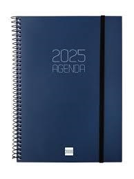 AGENDA 2025 OPAQUE E10 SEMANA VISTA HORIZONTAL AZUL 742761025 | 8422952386506 | VICTOR J HERNANDEZ | Librería Castillón - Comprar libros online Aragón, Barbastro