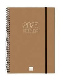 AGENDA 2025 OPAQUE E10 SEMANA VISTA HORIZONTAL MARRÓN 742764025 | 8422952386483 | VICTOR J HERNANDEZ | Librería Castillón - Comprar libros online Aragón, Barbastro