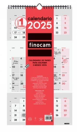 CALENDARIO PARED P/ESCRIBIR 3 MESES VISTA 236mmx430mm 781580025 | 8422952381259 | Librería Castillón - Comprar libros online Aragón, Barbastro