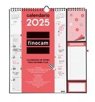 CALENDARIO 2025 PARED P/ESCRIBIR FINOCAM PLUS 215mmx330mm 782120025 | 8422952383819 | Librería Castillón - Comprar libros online Aragón, Barbastro