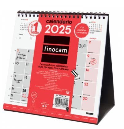 CALENDARIO 2025 SOBREMESA P/ESCRIBIR FINOCAM ESC PESTAÑAS 190mmx195mm 781560025 | 8422952380399 | Librería Castillón - Comprar libros online Aragón, Barbastro