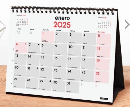 CALENDARIO 2025 SOBREMESA P/ESCRIBIR FINOCAM S 210mmx155mm 780100025 | 8422952380511 | Librería Castillón - Comprar libros online Aragón, Barbastro