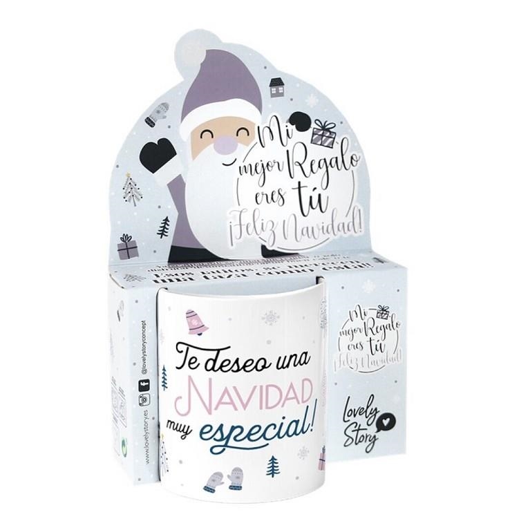 TAZA LOVELY 330 ML TE DESEO UNA NAVIDAD MUY ESPECIAL | 8435458146116 | Librería Castillón - Comprar libros online Aragón, Barbastro