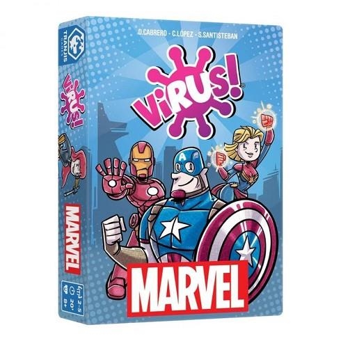 JUEGO DE CARTAS VIRUS MARVEL | 8425402885758 | Librería Castillón - Comprar libros online Aragón, Barbastro