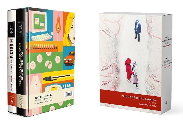 Estuche Premio Planeta 2024 (Victoria + Fuego en la garganta) | 9788408295877 | Sánchez-Garnica, Paloma ; Serrano, Beatriz | Librería Castillón - Comprar libros online Aragón, Barbastro