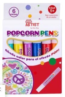 PACK 6 MINI ROTULADOREWS POPCORN PENS | 8431234192063 | Librería Castillón - Comprar libros online Aragón, Barbastro