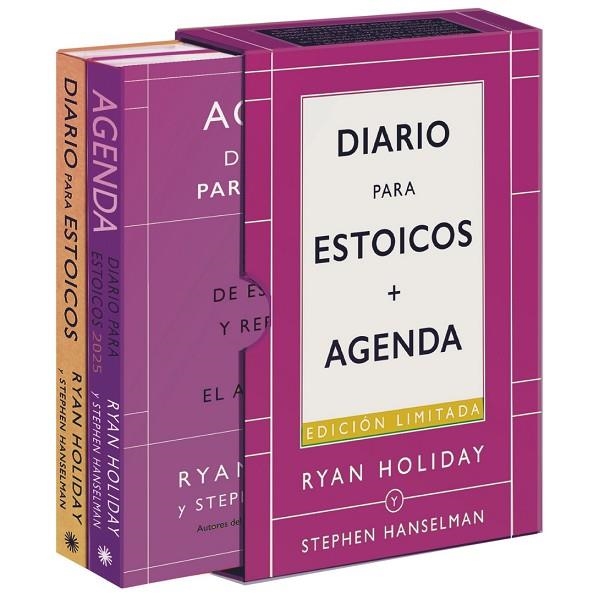 Estuche "Diario para estoicos" + Agenda (Ed. Limitada 2025) | 9788410121188 | Holiday, Ryan ; Hanselman, Stephen | Librería Castillón - Comprar libros online Aragón, Barbastro