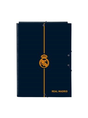 CARPETA FOLIO 3 SOLAPAS REAL MADRID 2ª EQUIP. 24/25 | 8412688574506 | Librería Castillón - Comprar libros online Aragón, Barbastro