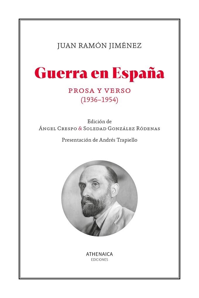 Guerra en España | 9788419874405 | Jiménez, Juan Ramón | Librería Castillón - Comprar libros online Aragón, Barbastro