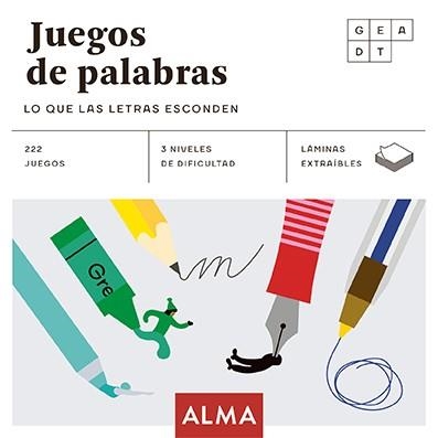 Juegos de palabras. Lo que las letras esconden | 9788410206007 | Jiménez García, Alberto | Librería Castillón - Comprar libros online Aragón, Barbastro