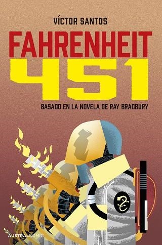 Fahrenheit 451 (novela gráfica) | 9788408298700 | Bradbury, Ray/Santos, Víctor | Librería Castillón - Comprar libros online Aragón, Barbastro