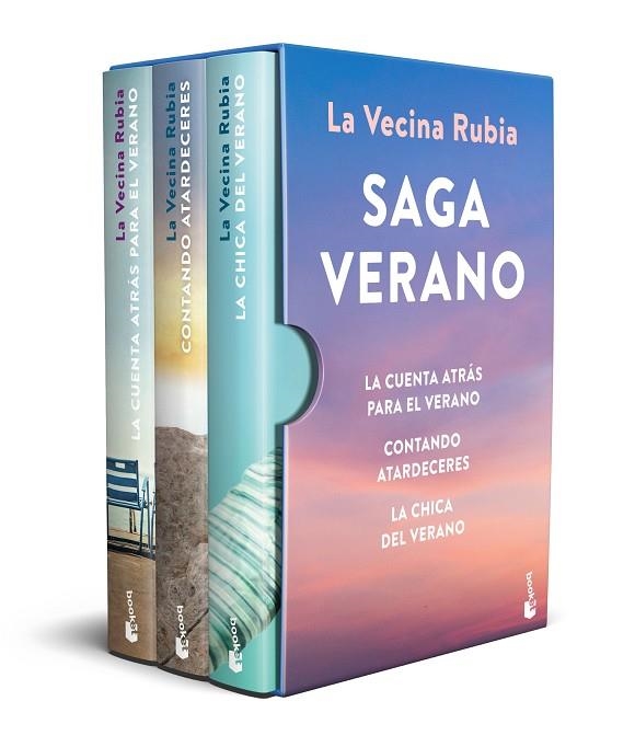 Estuche La Vecina Rubia. Saga Verano | 9788448042615 | La Vecina Rubia | Librería Castillón - Comprar libros online Aragón, Barbastro