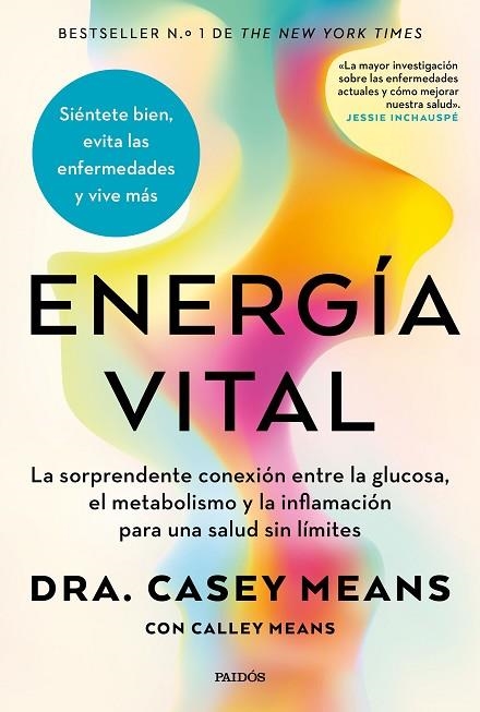 Energía vital | 9788449343537 | Means, Casey/Means, Calley | Librería Castillón - Comprar libros online Aragón, Barbastro